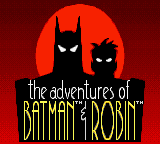 Game Adventures of Batman & Robin, The (Game Gear - gg)