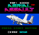 Game Aerial Assault (Game Gear - gg)