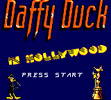 Game Daffy Duck in Hollywood (Game Gear - gg)