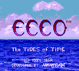 Game Ecco II - The Tides of Time (Game Gear - gg)