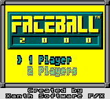 Game Faceball 2000 (Game Gear - gg)