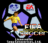Game FIFA International Soccer (Game Gear - gg)