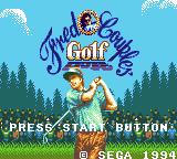 Game Fred Couples Golf (Game Gear - gg)