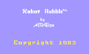 Game Robot Rubble (Intellivision - intv)