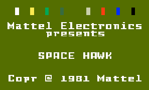 Game Space Hawk (Intellivision - intv)