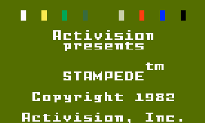 Game Stampede (Intellivision - intv)