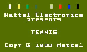 Game Tennis (Intellivision - intv)