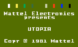 Game Utopia (Intellivision - intv)