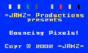 Game Bouncing Pixels (Intellivision - intv)