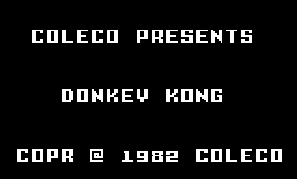 Game Donkey Kong (Intellivision - intv)