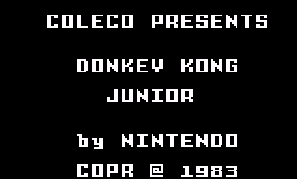 Game Donkey Kong Jr (Intellivision - intv)