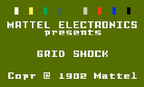 Game Grid Shock (Intellivision - intv)
