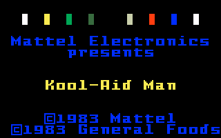 Game Kool-Aid Man (Intellivision - intv)