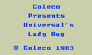 Game Lady Bug (Intellivision - intv)