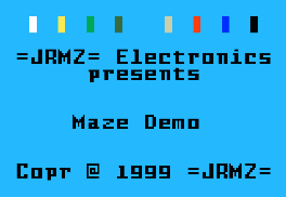 Game Maze Demo (Intellivision - intv)