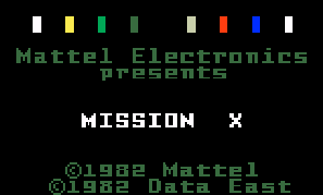 Game Mission X (Intellivision - intv)