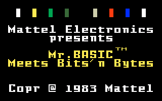 Game Mr. Basic Meets Bits 