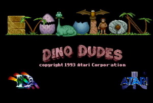 Game Evolution: Dino Dudes (Atari Jaguar - jag)