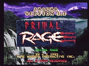 Game Primal Rage (Atari Jaguar - jag)