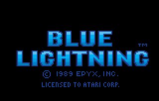 Game Blue Lightning Demo (Atari Lynx - lynx)