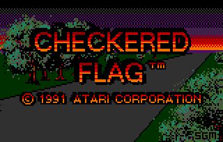 Game Checkered Flag (Atari Lynx - lynx)