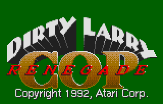 Game Dirty Larry - Renegade Cop (Atari Lynx - lynx)