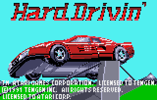 Game Hard Drivin (Atari Lynx - lynx)