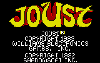 Down-load a game Joust (Atari Lynx - lynx)