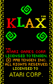 Game Klax (Atari Lynx - lynx)