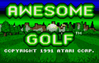 Game Awesome Golf (Atari Lynx - lynx)