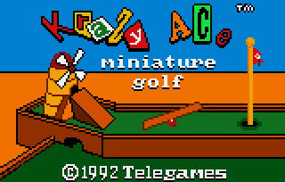 Game cover Krazy Ace Minature Golf ( - lynx)
