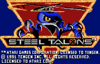 Game Steel Talons (Atari Lynx - lynx)