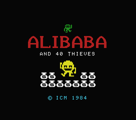 Game Alibaba (Machines with Software eXchangeability - msx1)