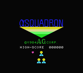 Game Alpha Squadron (Machines with Software eXchangeability - msx1)