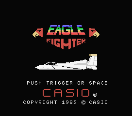Game Eagle Fighter (Machines with Software eXchangeability - msx1)