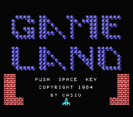 Game Game Land (Machines with Software eXchangeability - msx1)