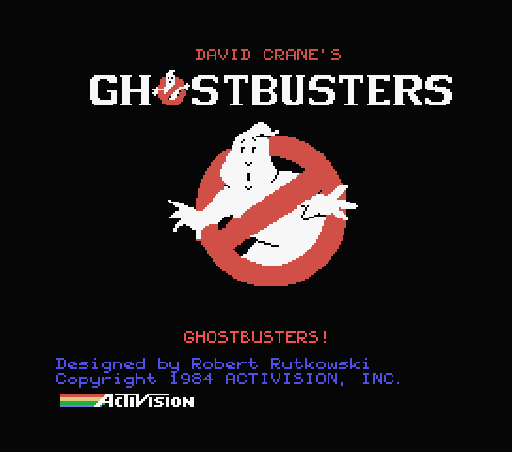 Game Ghost Busters (Machines with Software eXchangeability - msx1)