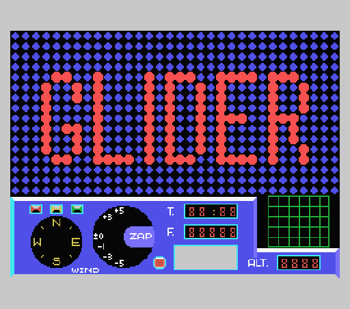 Game Glider (Machines with Software eXchangeability - msx1)