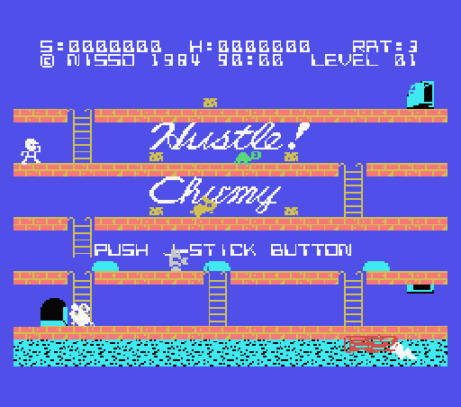 Game Hustle Chummy (Machines with Software eXchangeability - msx1)