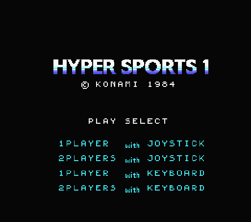 Обложка игры Hyper Sports 1
