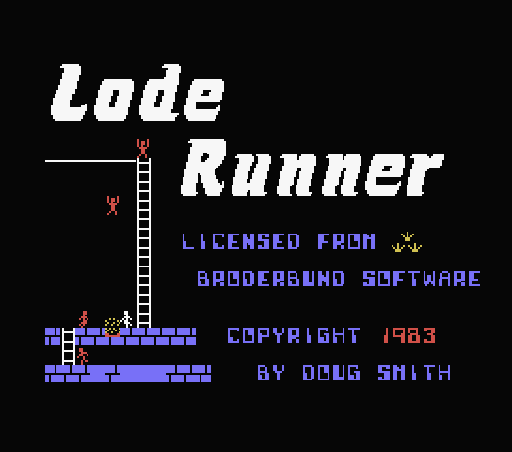 Game Lode Runner 1 (Machines with Software eXchangeability - msx1)