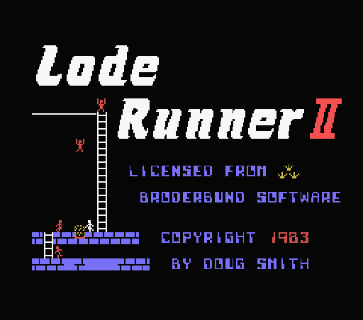 Game Lode Runner 2 (Machines with Software eXchangeability - msx1)