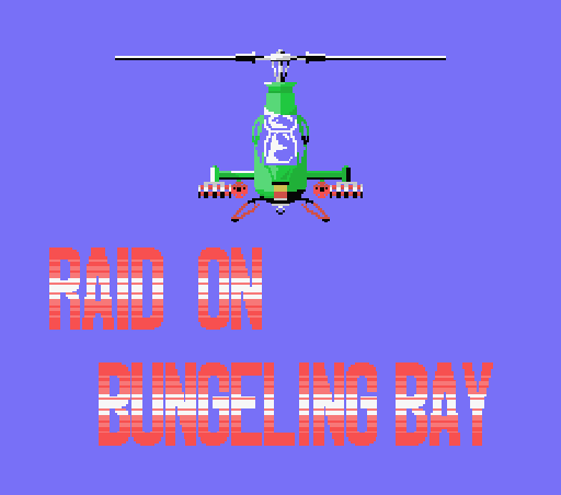 Game Raid On Bungeling Bay (Machines with Software eXchangeability - msx1)