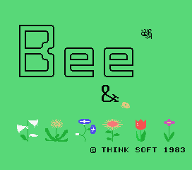 Game Bee & Flower (Machines with Software eXchangeability - msx1)