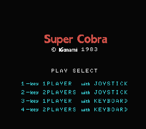 Обложка игры Super Cobra