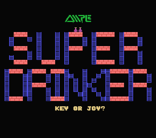 Game Super Drinker (Machines with Software eXchangeability - msx1)