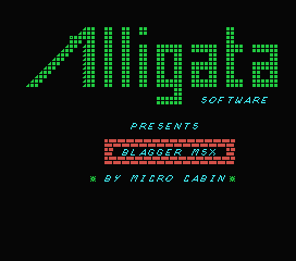 Game Blagger (Machines with Software eXchangeability - msx1)