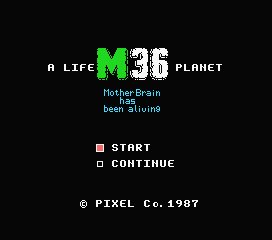 Game A Life M36 Planet (Machines with Software eXchangeability - msx1)