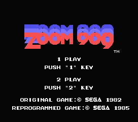 Game Zoom 909 (Machines with Software eXchangeability - msx1)