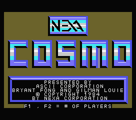 Game Captain Cosmo (Machines with Software eXchangeability - msx1)